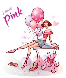 pink