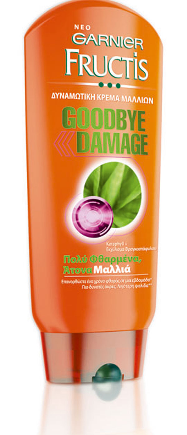 Garnier Fructis Νέα Σειρά Περιποίησης Μαλλιών, Goodbye Damage
